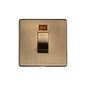 Studio Range Antique Brass Switches & Sockets, Y91 - 45A DP Cooker Switch with Neon (single plate) by Heritage Brass By M-Marcus