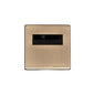 Studio Range Antique Brass Switches & Sockets, Y91 - Key Card Switch by Heritage Brass By M-Marcus