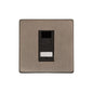 Studio Range Aged Pewter Switches & Sockets, YAP - 1 Gang RJ45 by Heritage Brass By M-Marcus