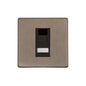 Studio Range Aged Pewter Switches & Sockets, YAP - 1 Gang CAT6 by Heritage Brass By M-Marcus
