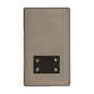 Studio Range Aged Pewter Switches & Sockets, YAP - Shaver Socket Output Voltage 110/240V by Heritage Brass By M-Marcus