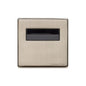 Studio Range Aged Pewter Switches & Sockets, YAP - Key Card Switch by Heritage Brass By M-Marcus