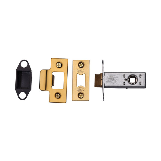 Architectural Tubular Latch 2 1/2" - Matt Black