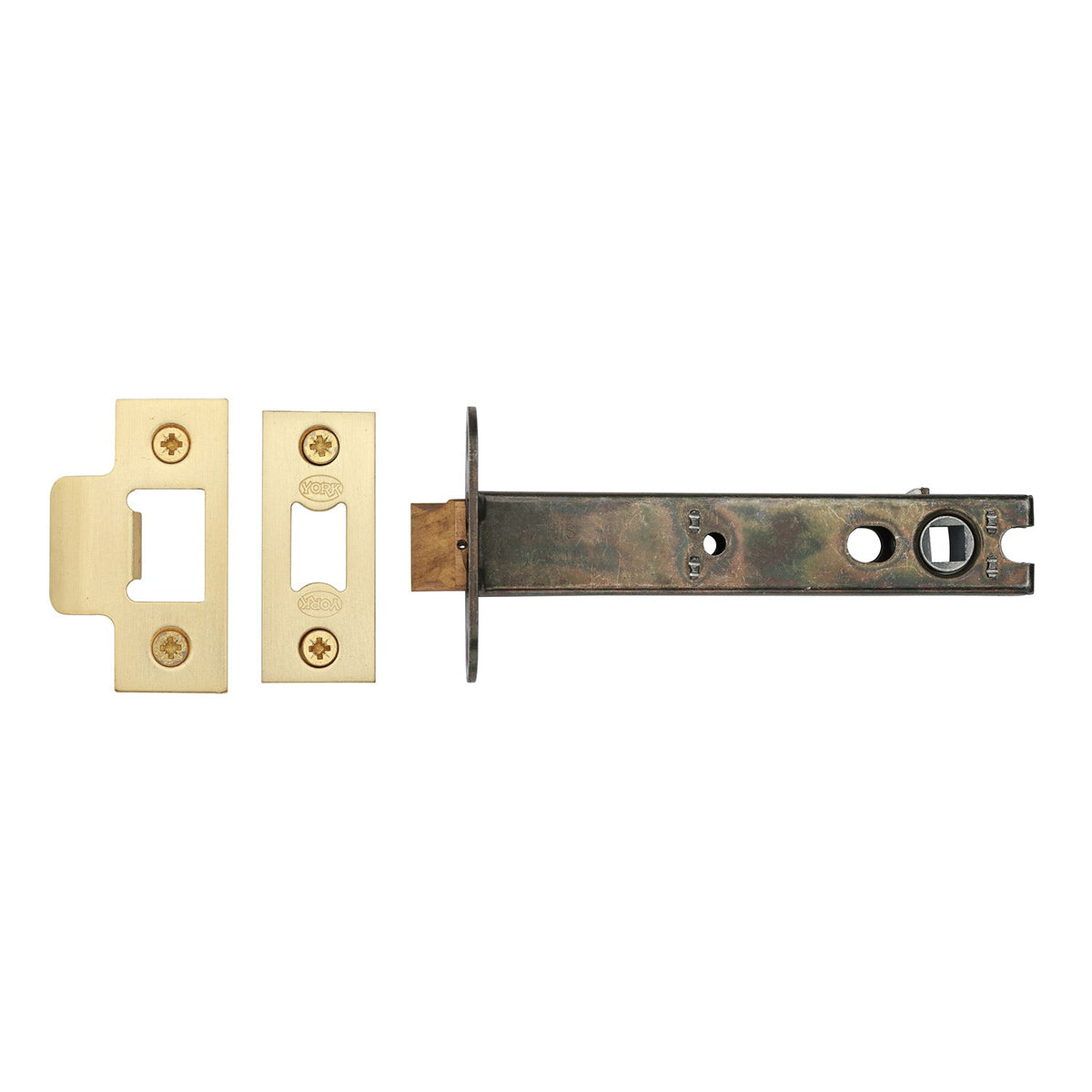 York Architectural Tubular Latch 5" by M Marcus - Heritage Brass