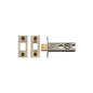 York Architectural Tubular Bathroom Deadbolt 3" by M Marcus - Heritage Brass