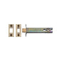 Tubular Bathroom 5" Deadbolt by M Marcus - Heritage Brass