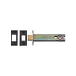 Tubular Bathroom 5" Deadbolt by M Marcus - Heritage Brass