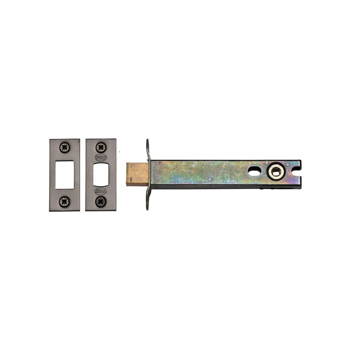 Tubular Bathroom 5" Deadbolt by M Marcus - Heritage Brass