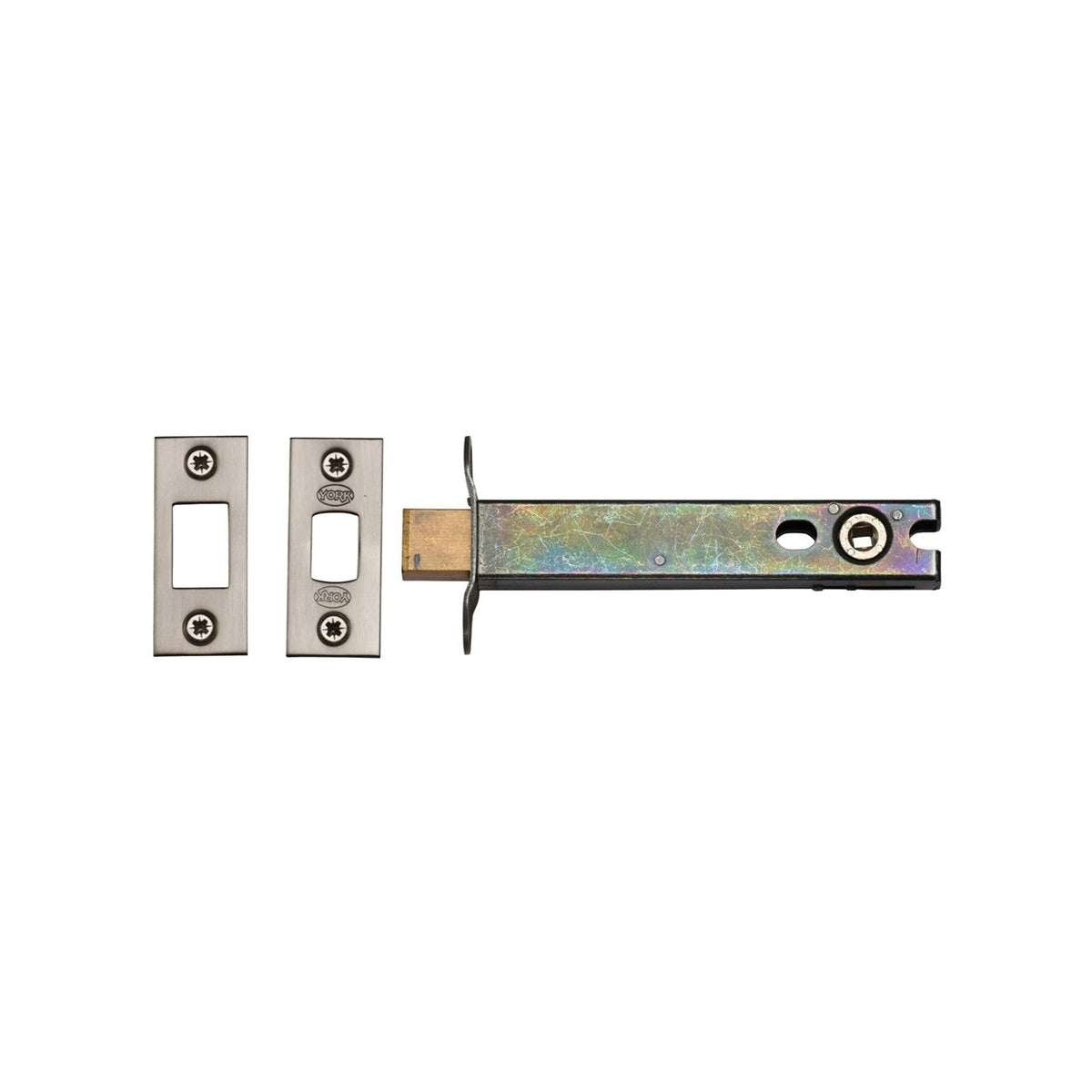 Tubular Bathroom 5" Deadbolt by M Marcus - Heritage Brass