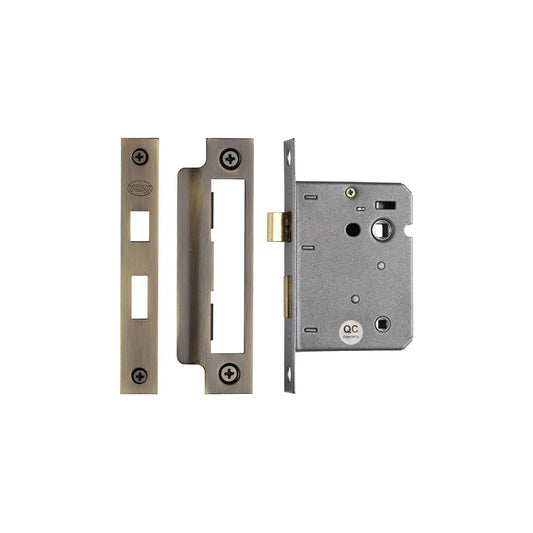 Bathroom Lock 3" by M Marcus - Heritage Brass