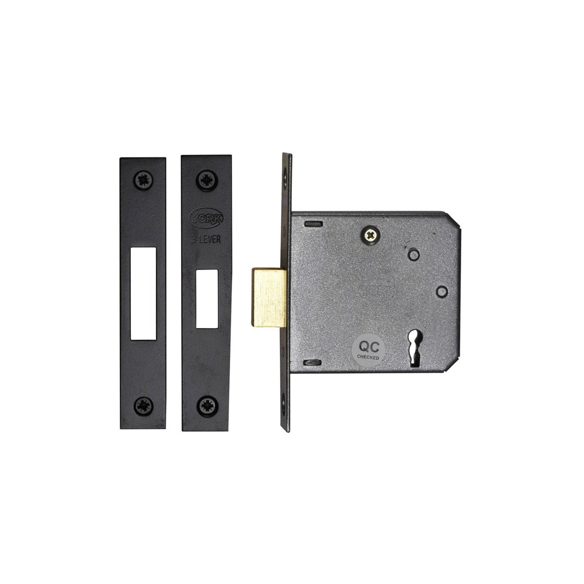 3" Deadlock 3 Lever by M Marcus - Heritage Brass