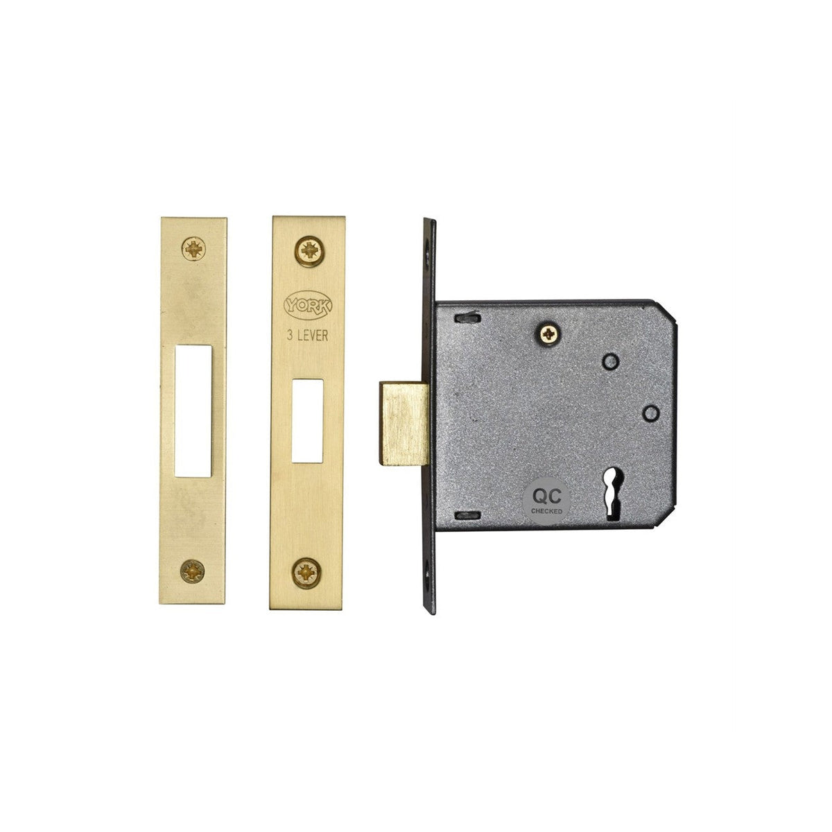3" Deadlock 3 Lever by M Marcus - Heritage Brass