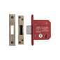 CE York British Standard 5 Lever Deadlock 3" by M Marcus - Heritage Brass
