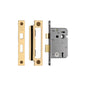 York 3 Lever Sash Lock 2 1/2" by M Marcus - Heritage Brass
