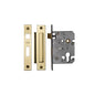 York Euro Profile Sashlock 3" by M Marcus - Heritage Brass