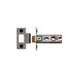 Tubular Latch 2 1/2" by M Marcus - Heritage Brass