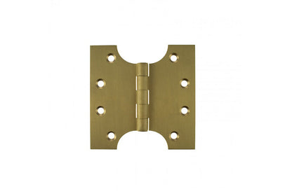 Atlantic (Solid Brass) Parliament Hinges - Satin Brass - 4" x 2" x 4mm