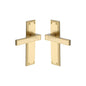 Atlantis Door Handle on Plate by M Marcus - Heritage Brass