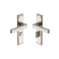 Atlantis Door Handle on Plate by M Marcus - Heritage Brass