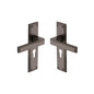 Atlantis Door Handle on Plate by M Marcus - Heritage Brass