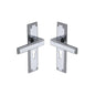 Atlantis Door Handle on Plate by M Marcus - Heritage Brass