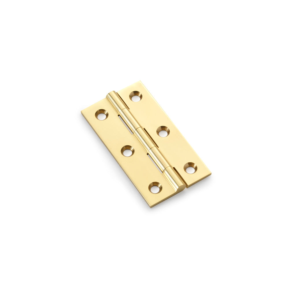 Alexander & Wilks Heavy Pattern Solid Brass Cabinet Butt Hinge by Alexander & Wilks
