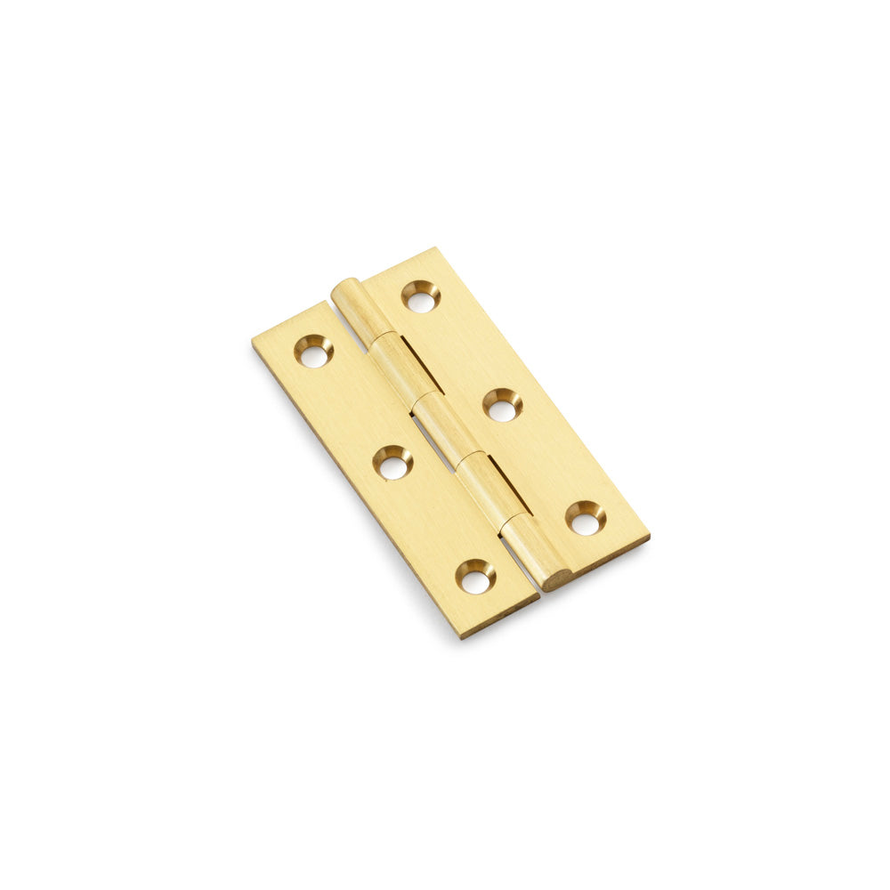 Alexander & Wilks Heavy Pattern Solid Brass Cabinet Butt Hinge by Alexander & Wilks