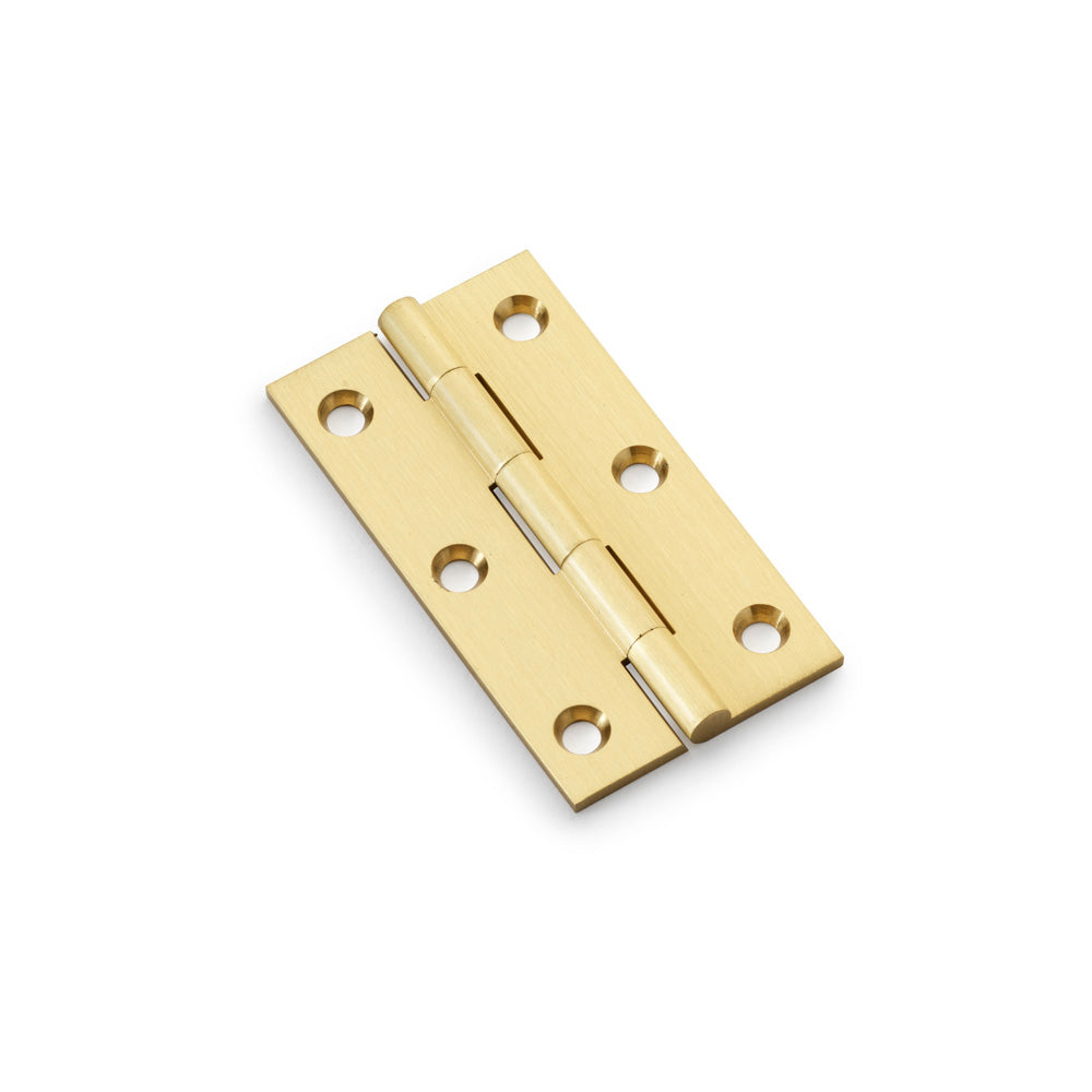 Alexander & Wilks Heavy Pattern Solid Brass Cabinet Butt Hinge by Alexander & Wilks