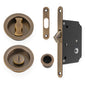 Alexander & Wilks Radius Sliding Door Lock Set by Alexander & Wilks