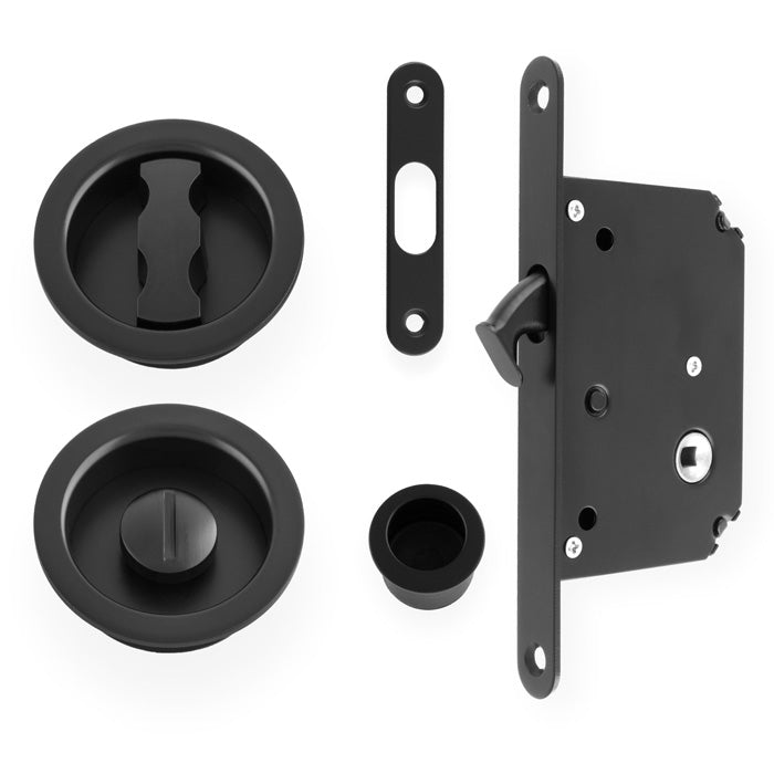 Alexander & Wilks Radius Sliding Door Lock Set by Alexander & Wilks