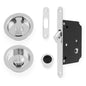 Alexander & Wilks Radius Sliding Door Lock Set by Alexander & Wilks