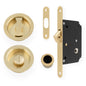 Alexander & Wilks Radius Sliding Door Lock Set by Alexander & Wilks