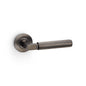 Alexander & Wilks Hurricane Reeded Lever on Round Rose by Alexander & Wilks
