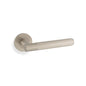 Alexander & Wilks Spitfire Knurled Lever on Round Rose by Alexander & Wilks