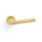 Alexander & Wilks Spitfire Hammered Lever on Round Rose by Alexander & Wilks