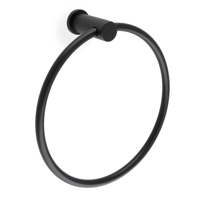Alexander & Wilks Brunel Diamond Knurled Towel Ring by Alexander & Wilks