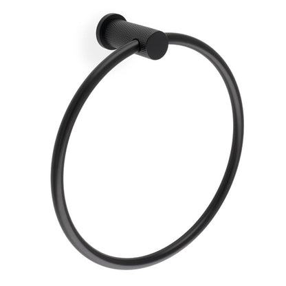 Alexander & Wilks Brunel Diamond Knurled Towel Ring by Alexander & Wilks
