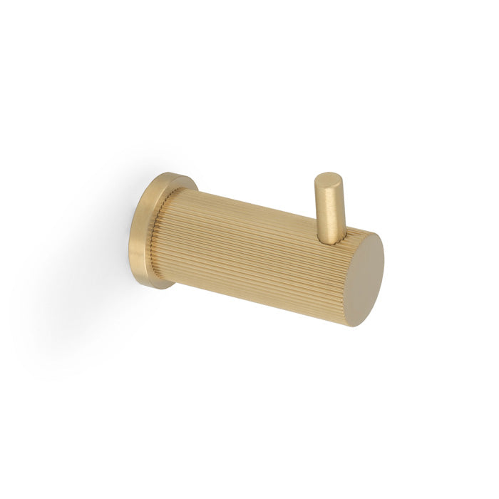 Alexander & Wilks Brunel reeded coat hook by Alexander & Wilks