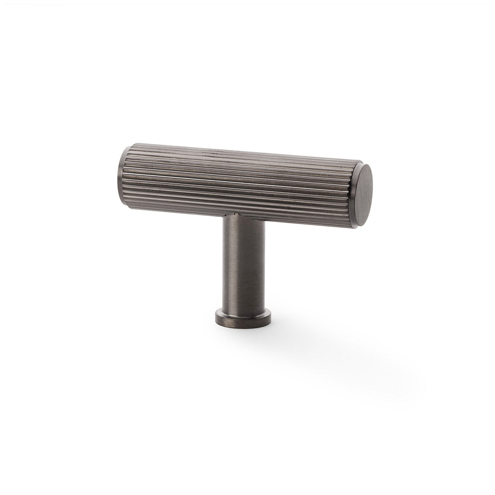 Alexander & Wilks Crispin Reeded T-Bar Cabinet Knob by Alexander & Wilks