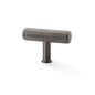 Alexander & Wilks Crispin Reeded T-Bar Cabinet Knob by Alexander & Wilks
