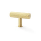 Alexander & Wilks Crispin Reeded T-Bar Cabinet Knob by Alexander & Wilks