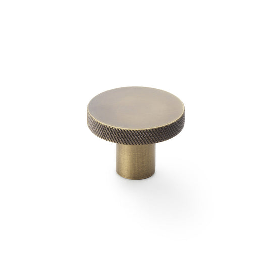 Alexander & Wilks Hanover Knurled Circular Cabinet Knob by Alexander & Wilks