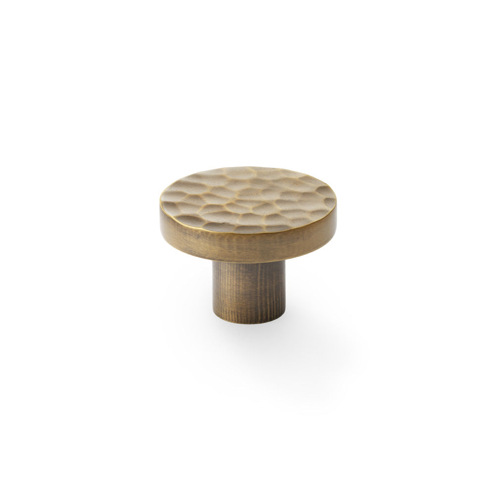 Alexander & Wilks Hanover Hammered Cabinet Knob by Alexander & Wilks
