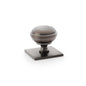 Alexander & Wilks Quantock Cabinet Knob On Square Backplate by Alexander & Wilks