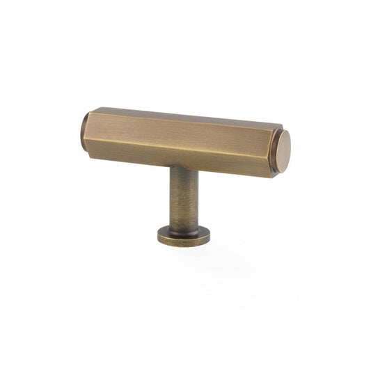 Alexander & Wilks Vesper Hex T-Bar Cabinet Knob by Alexander & Wilks