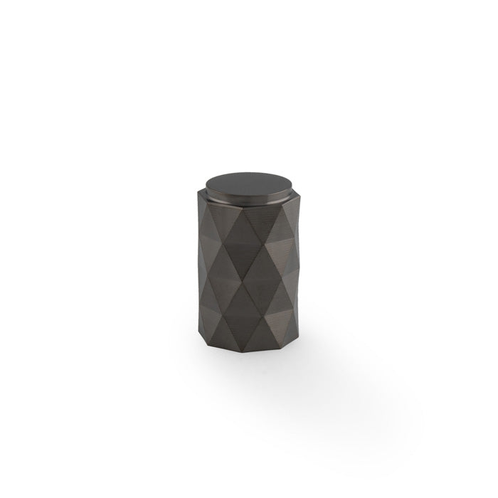 Alexander & Wilks Diamond Cut Cylinder Cabinet Knob by Alexander & Wilks