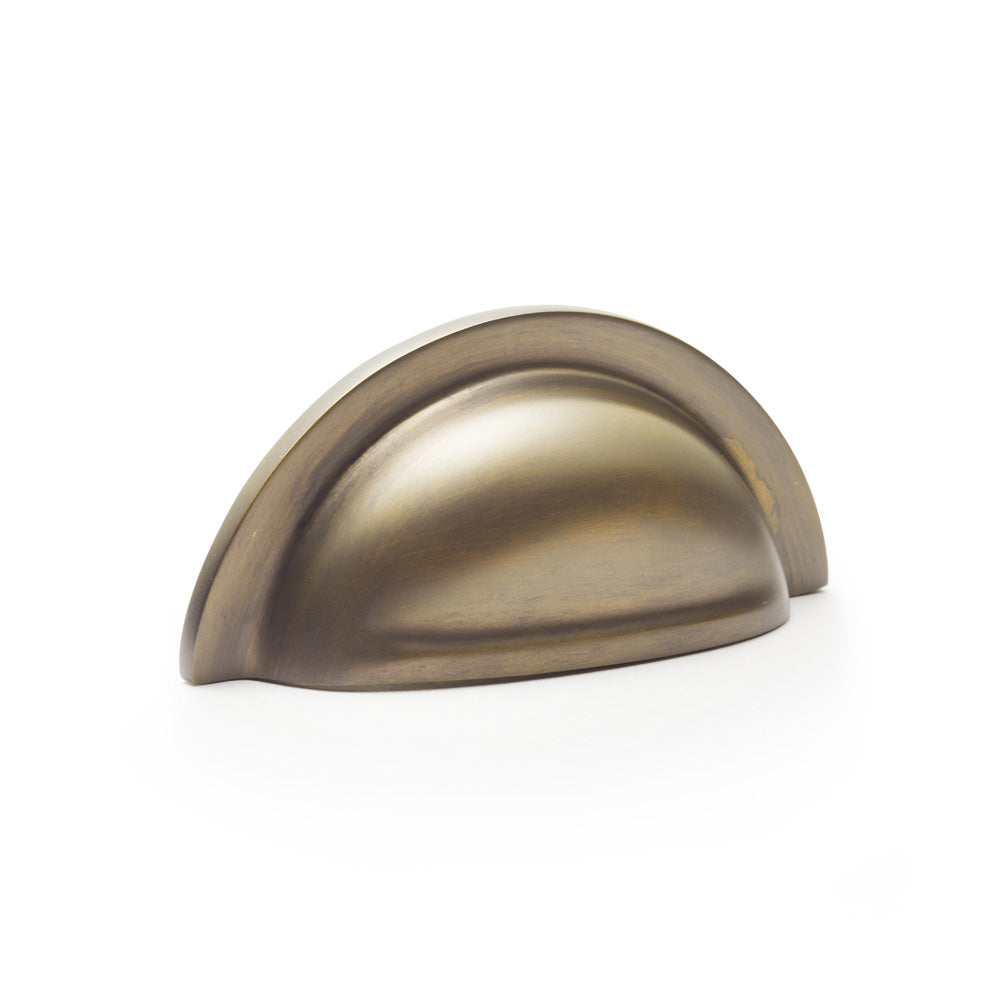 Alexander & Wilks Bardom Ridged Cabinet Cup Pull by Alexander & Wilks