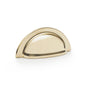 Alexander & Wilks Bardom Ridged Cabinet Cup Pull by Alexander & Wilks