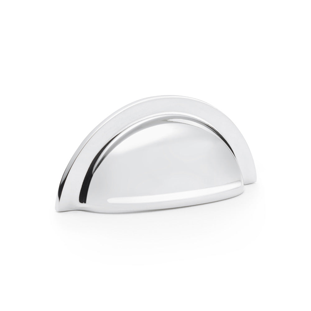 Alexander & Wilks Bardom Ridged Cabinet Cup Pull by Alexander & Wilks