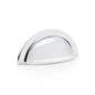 Alexander & Wilks Bardom Ridged Cabinet Cup Pull by Alexander & Wilks